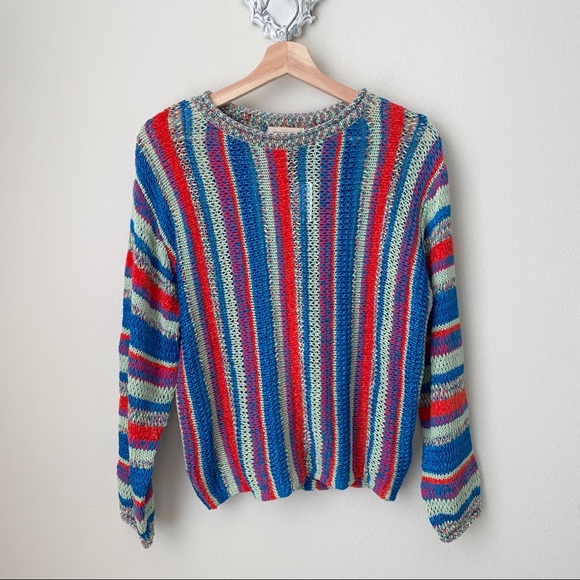 Urban Outfitters Sweaters - 💜 NWT Urban Outfitters open knit crewneck sweater